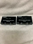 Black Box Vga Extender With Audio Remote & Local. Fixed Price $95.00.