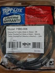 Tripp-lite P580-006 Display Port Cable ( Male To ) 6FT. Fixed Price $10.00.