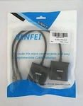 Dvi-i Female Mini Adaptor Cables X2 Benfei Usa 172BLACK-2P. Fixed Price $11.96.