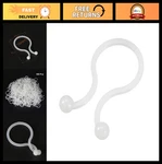 500PCS Nylon Twist Lock Cable Wire Ties U Shape 24MM Dia White - Space Saver. Fixed Price $43.19.