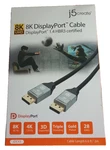 J5CREATE 8K Cable, Uhd 6.6 Foot. Fixed Price $8.99.
