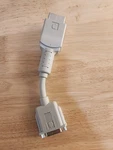 Apple HDI-45 DB-15 Vintage Macintosh Video Adapter Cable Rare 590-0796-A. Fixed Price $29.95.