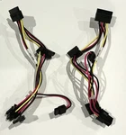 Lot Of 2 Sata Power Cable Assembly 908714-001 For Hp Elitedesk 800 G3 Sff. Fixed Price $17.95.