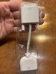 Genuine Apple 603-8525 5" Dvi Vga Display Adapter Converter Cable (dtov). Fixed Price $8.90.
