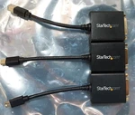 Lot Of 3 Startech.com Mini Displayport Video Adapter MDP2DVI. Fixed Price $17.99.