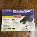 Ultra Usb Graphics Adapter Vga/dvi/hdmi Displays -new. Fixed Price $20.00.