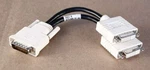 New Bizlink Connector 338285-009 Rev Dual Cable Cord Dvi Splitter. Fixed Price $7.77.