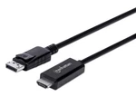 Manhattan Displayport 1.2 To Hdmi Cable, 4K 60HZ, 3M, Male, Dp With Latc. Fixed Price $34.71.
