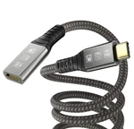 Angusplay Usb Thunderbolt Extension Cable, 40GBPS Transfer 2.6 Ft, Black. Fixed Price $14.50.