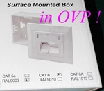 Logilink NP0039A Wi-fi Lan Socket Network Surface Mount Flush 2X RJ45 CAT6 White. Fixed Price $11.59.
