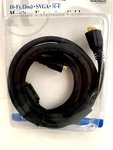 Radio Shack Monitor Extension Cable 10 Ft. (3M) Svga M-f Brand New In Box. Fixed Price $9.00.