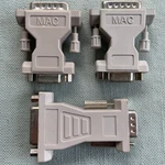 Vintage Apple Mac Gender Adapter DB15 D-sub HD15 Vga Female Lot 3 Changer. Fixed Price $74.33.