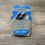 New Sealed Dynex S-video Cable DX-AV030 3.0 Feet 0.9 Meters. Fixed Price $18.49.