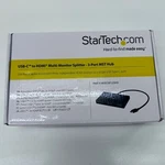 Startech.com 3-PORT Multi Monitor Adapter Usb-c 3X Hdmi Video Splitter. Fixed Price $80.99.