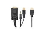 Rocstor 6FT Hdmi/vga Video Cable 15PIN Y10C264B1. Fixed Price $18.99.