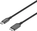 Insignia- 3.3 Ft. Usb-c To Micro-b Hard Drive Cable Black. Fixed Price $11.99.