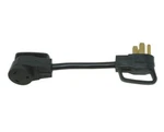 Road Power 10/3 1' Black Rv Adapter 125V 14-50 Plug To (1) TT-30 Receptacle G3R. Fixed Price $15.00.