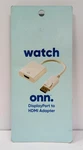Onn Displayport To Hdmi Adapter White Nip Free Shipping. Fixed Price $9.69.
