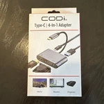Codi A01063 4-IN-1 Usb-c To Hdmi & Vga Display Adapter. Fixed Price $21.00.