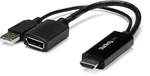 Startech.com 4K 30HZ Hdmi To Displayport Video Adapter W/ Usb Power. Sealed New!. Fixed Price $12.00.