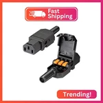 Jandeccn 2PACK Pin Terminal Quick Connectors, 10A 250V IEC320 C13 Female Inlin. Fixed Price $12.83.