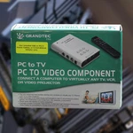 Grandtec GXP-2000 Pc To Video Component Vga Tv/crt Converter Boxed W/ Remote. Fixed Price $24.99.