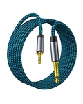 Hftywy 3.5MM To 6.35MM Trs Stereo Audio Cable 1/8 1/4 20FT, Blue. Fixed Price $20.41.