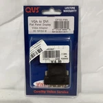 Qvs Vga To Dvi Flat Panel Display Video Adapter Hd Nos Lifetime Warranty. Fixed Price $14.83.