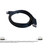 Cable Video Audio Dp Displayport A/v Av 6FT Amphenol Ul E326508 Open-box. Fixed Price $5.10.