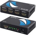 Movcle Hdmi Splitter In Full Ultra 1080P 4K/2K Out, Black. Fixed Price $14.76.