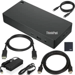 Lenovo Thinkpad Usb Type-c Dock Gen 2 4K 40AY0090US + Zoomspeed Hdmi Cable. Fixed Price $229.00.