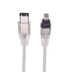 Axgear Ieee Firewire 1394 Cable Pin To 4-6 Link 2.5 Feet, Black. Fixed Price $14.01.