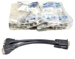 Lot Of 10- C2G # 38065 9IN One LFH-59 (DMS-59) Two HD15 Vga Female Cable. Fixed Price $200.00.