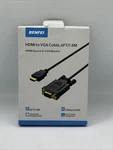Benfei Hdmi To Vga 6 Feet Cable, Uni-directional Male. Fixed Price $12.99.