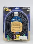 Premium Kvm Cable 10FT Video Vga PS2 To Female - Nos Usa Ship. Fixed Price $22.95.