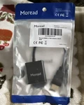 Moread Hdmi To Vga Adapter Female Black X0026BMXUR. Fixed Price $18.99.