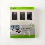 Vogduo Vga Splitter Cable 1 Ft 2 Female Monitor Y Adapter Sealed. Fixed Price $11.95.