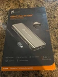 New J5 Create Usb-c Dual 4K Hdmi Mini Docking Station JCD398 AO4076056. Fixed Price $30.00.