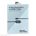 Best Buy 6' Mini Displayport To Hdmi Cable Supports 1920 X 1080 Resolution. Fixed Price $13.71.
