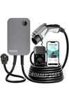 Morec L2 40A Charger Evse NEMA-1450 J1772 240V 25FT Cable App Etl Cert. Gray. Fixed Price $179.00.