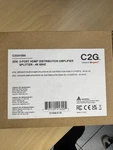 C2G41600 2-PORT Hdmi Distribution Amplifier Splitter 4K 60HZ. Fixed Price $34.99.