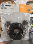 Steren 25 Ft DB15 Male To Vga Cable 506-074. Fixed Price $15.00.