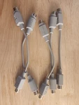 Lot Of Apple Macintosh Composite S-video Cable 590-0989(2) 590-0988(3). Fixed Price $59.95.