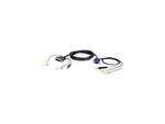 Aten Usb Vga To Dvi-a Kvm Cable W/audio 2L7DX3U. Fixed Price $115.99.