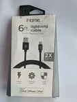 Lifeworks Technology Group IH-CT1066AJ Ihome Nylon Braided Charge & Sync Cable. Fixed Price $20.00.