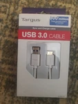 Targus Usb 3.0 Micro (type-b) Cable (1M) ACC98301BT. Fixed Price $10.00.