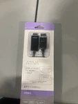 Ativa 6 Ft Male Displayport To Hdmi Cable Plugs - Black. Fixed Price $32.69.