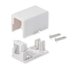 10 Pack Surface Mount Box Port Signle Hole Keystone Jack CAT5E/CAT6 White. Fixed Price $14.80.