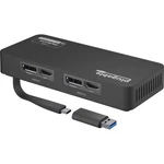 Plugable USBC-6950U 4K Displayport And Hdmi Dual Monitor Adapter. Fixed Price $122.85.