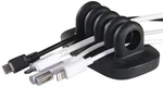 Desktop Cable Organizer, Weighted, No Bad Smell, Bundled With 4 Reusable Cabl.... Fixed Price $21.03.
